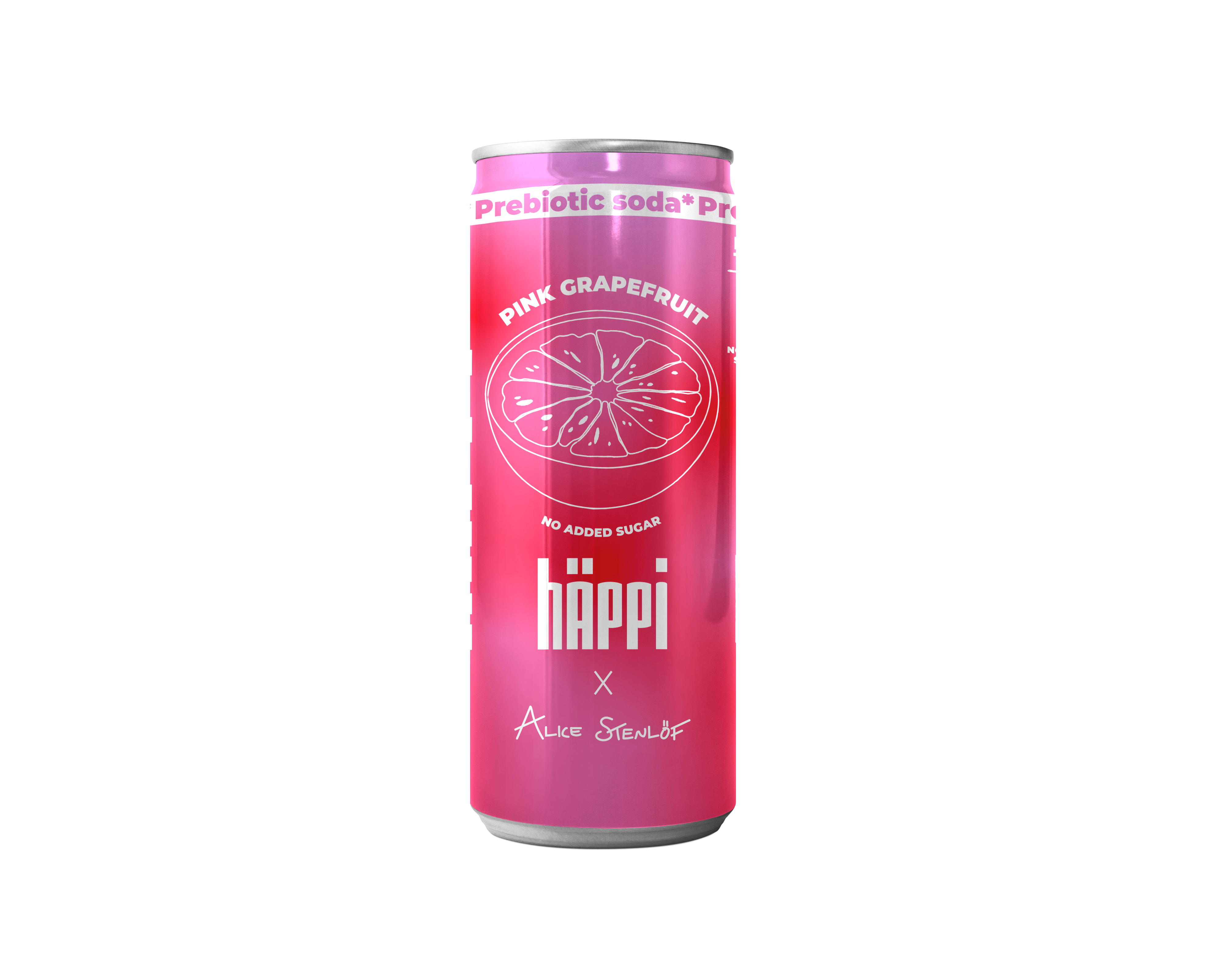 hÄppi x Alice Stenlöf, Rosa Grapefrukt 12-pack